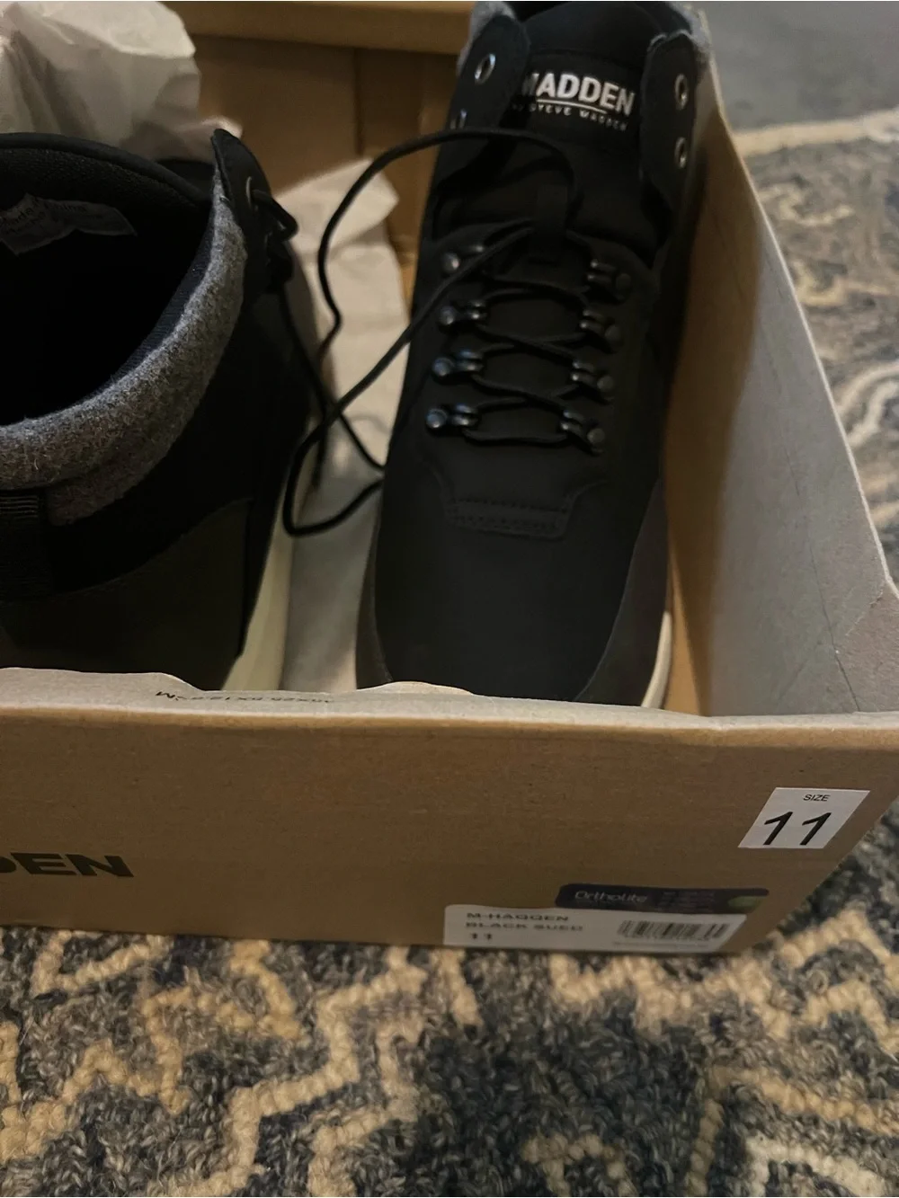 Men’s Madden high top sneaker size 11 NWT
